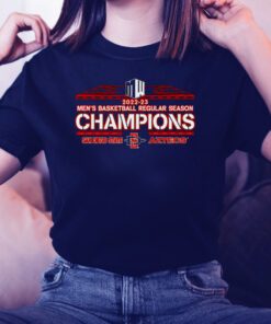 San Diego State 2023 Men’S Basketball regular season champions tshirts