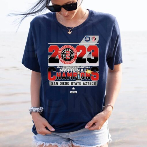 San Diego State Aztecs Men's 2023 National Champions T-Shirts