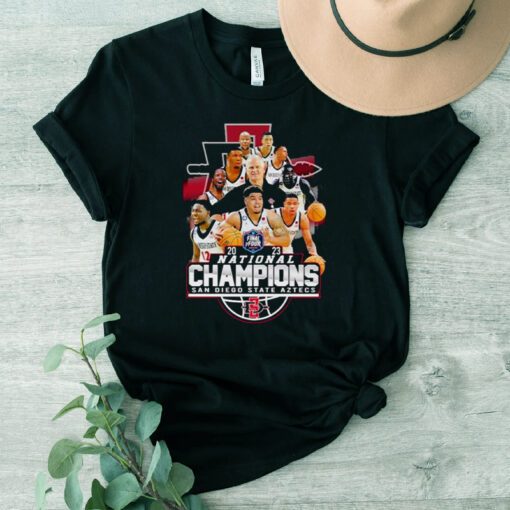 San Diego State Aztecs Team 2023 Division I Basketball National Champions t-shirts