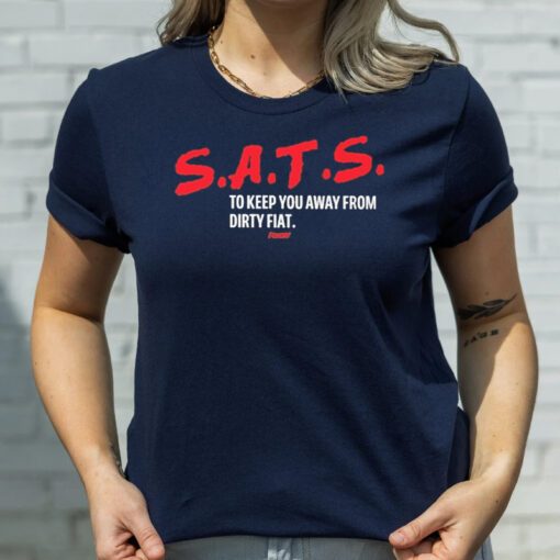 Sats To Keep You Away From Dirty Fiat Bitcoin TShirt