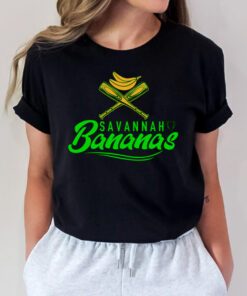 Savannah Bananas Baseball Design Logo t-shirt