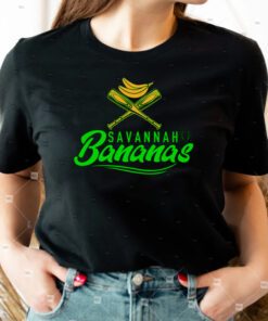 Savannah Bananas Baseball Design Logo t-shirts
