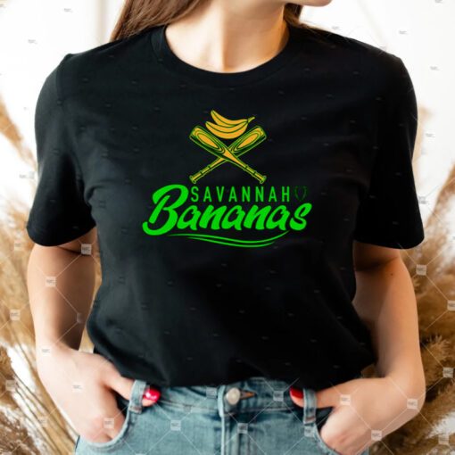 Savannah Bananas Baseball Design Logo t-shirts
