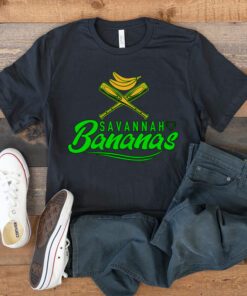 Savannah Bananas Baseball Design Logo tshirts