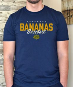 Savannah Bananas Text Banana Ball TShirts
