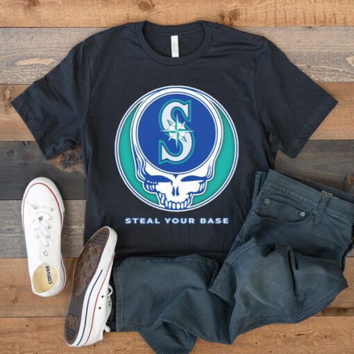 Seattle Mariners Steal Your Base Athletic T Shirt