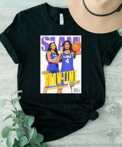 Slam Lsu Tigers Angel Reese And Flaujae Johnson The Showtime Tour T-Shirts
