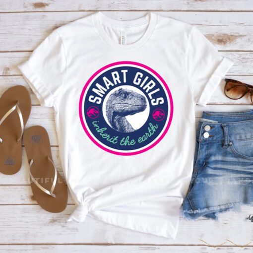 Smart Girls Inherit The Earth Jurassic World shirts