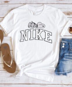 Snoopy Nike Embroidery shirts
