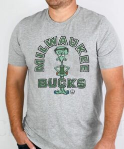 SpongeBob Squidward X Milwaukee Bucks TShirt