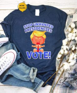 Stop Unwanted Presidencies Anti Trump Crying Baby shirts