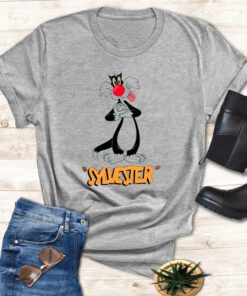 Sylvester Looney Tunes Retro Laughs Shirts