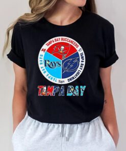 Tampa Bay Sports Teams Logo - Rays Bucs And Lightning T Shirts