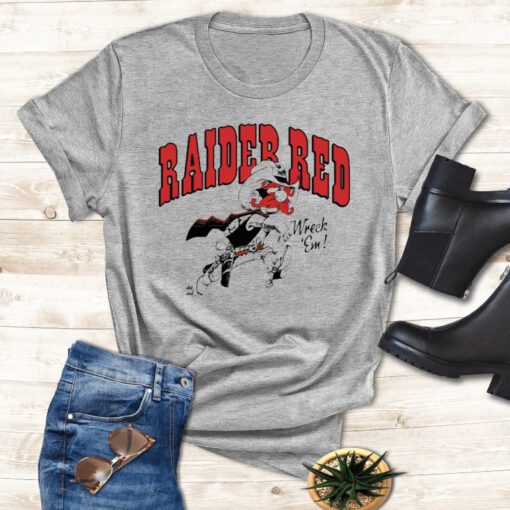 Texas Tech Raider Red Ringer T Shirt