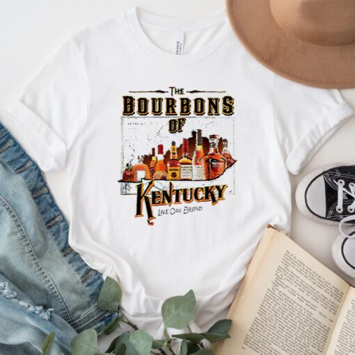 The Bourbons of Kentucky tshirts