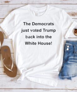 The Democrats Just Voted Trump Back Into The White House T-Shirts