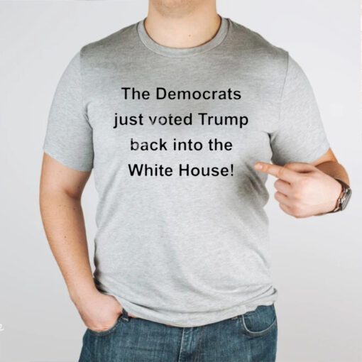 The Democrats Just Voted Trump Back Into The White House TShirts