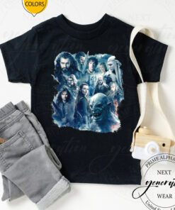 The Five Armies Character Graphic The Hobbit t shirt