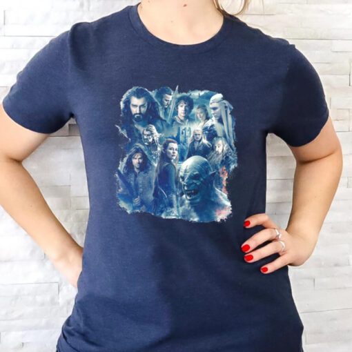 The Five Armies Character Graphic The Hobbit t shirts