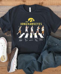 The Iowa Hawkeyes Womens Basketball Players Abbey Road TShirts