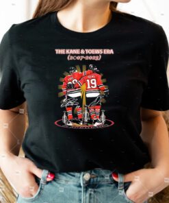 The Kane And Toews Era 2007-2023 Chicago Blackhawks Signatures TShirt