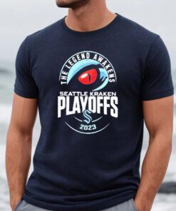 The Legend Awakens Seattle Kraken 2023 Stanley Cup Playoffs T-Shirts