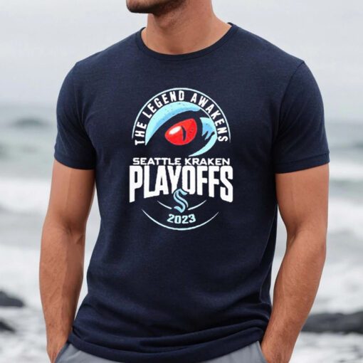 The Legend Awakens Seattle Kraken 2023 Stanley Cup Playoffs T-Shirts