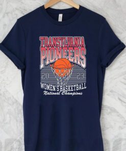 The National Champions 2023 Transylvania Pioneers Womens Basketball TShirts
