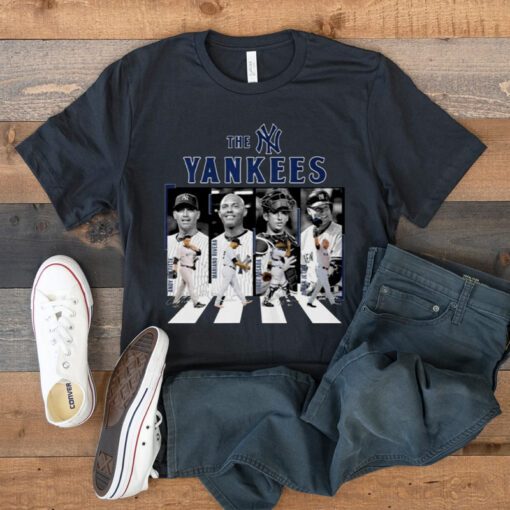 The new york yankees baseball signature 2023 t shirt