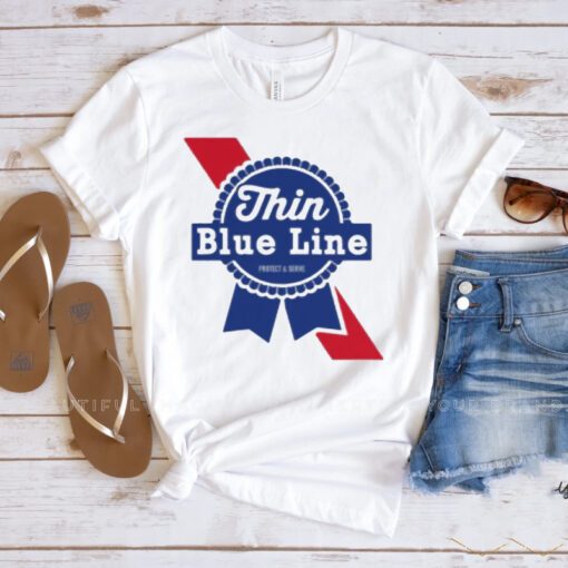 Thin Blue Line Logo T-Shirt