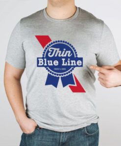 Thin Blue Line Logo TShirt
