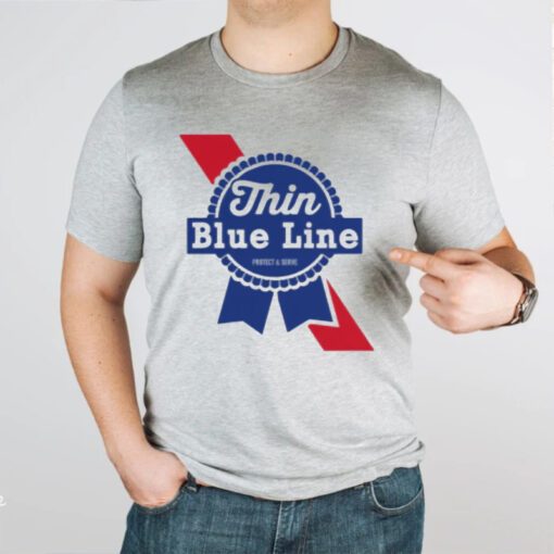Thin Blue Line Logo TShirt