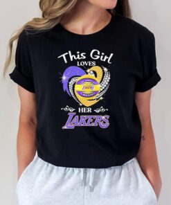This Girl Loves Her Los Angeles Lakers 2023 Nba Playoff TShirt
