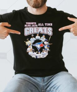 Toronto Blue Jays All Time Greats Team Signature TShirts