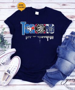 Toronto Skyline Sport Teams Logo T Shirts