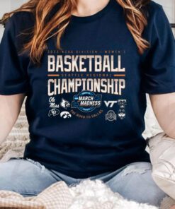 Trending NCAA Di Women’s Basketball Seattle Regional 2023 t-shirts