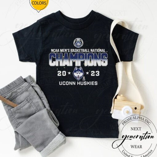 UConn Huskies 2023 National Champions Matchup T-Shirts