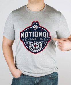 UConn Men's Basketball National Champions Logo TShirts