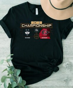 UConn vs. San Diego State 2023 NCAA Men’s Basketball tournament National Championship Matchup t-shirt