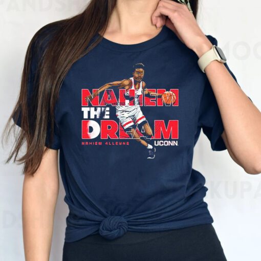 Uconn Huskies Nahiem The Dream Nahiem 4lleyne TShirts