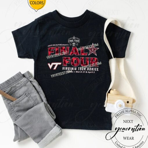 Virginia Tech Hokies 2023 NCAA Women’s Final Four – Champion t-shirt