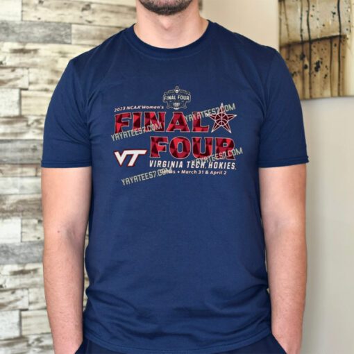 Virginia Tech Hokies 2023 NCAA Women’s Final Four – Champion tshirts