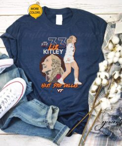 Virginia Tech Hokies Elizabeth Kitley Next stop DalLas t-shirt