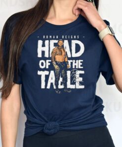 WWE Roman Reigns Head Of The Table Signature T-Shirts