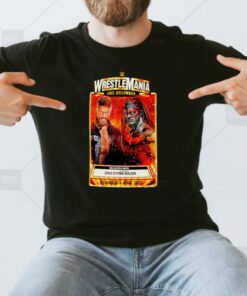 WWE WrestleMania 39 Edge vs. Finn Balor t-shirts