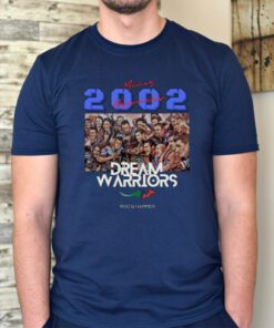Warriors 2002 Minor Premiers Dream Warriors Rugby tshirt