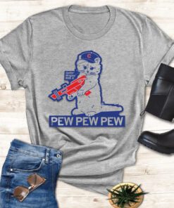 Wrigley With It Pew Pew Pew t shirt