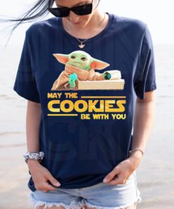 Yoda May the cookies be with You shirts