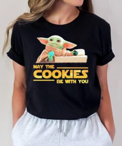 Yoda May the cookies be with You t shirt