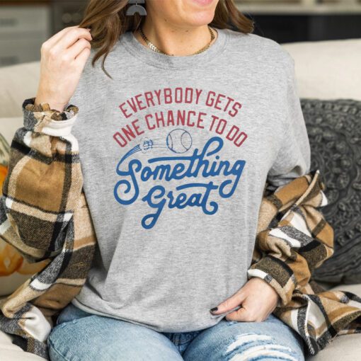 Youth One Chance To Do Something Great Shirts